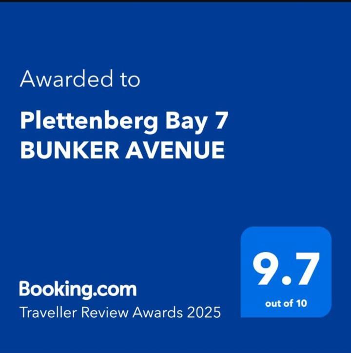 Plettenberg Bay 7 Bunker Avenue Экстерьер фото